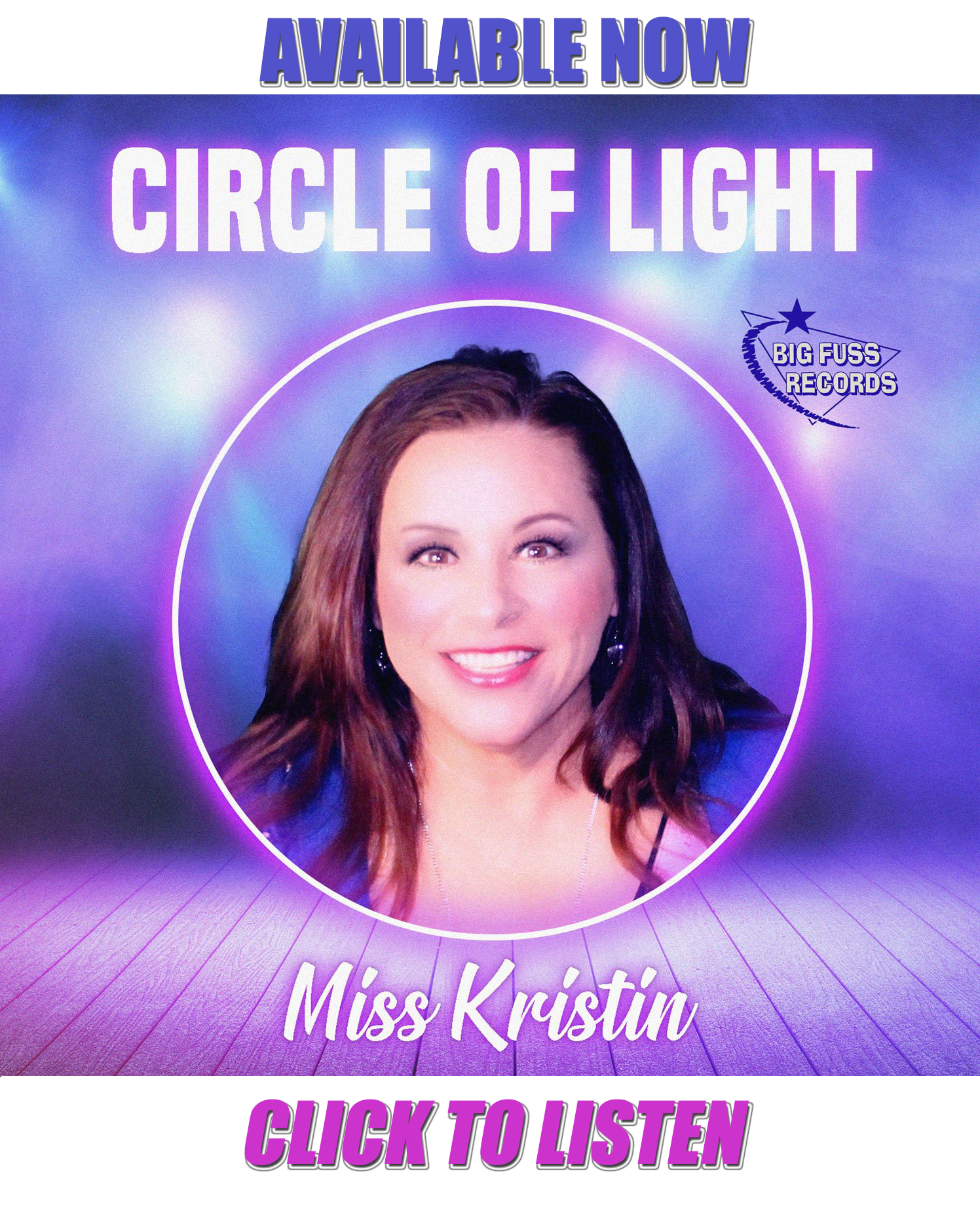 Kristin Pedderson, Miss Kristin, Circle Of Light, Album Release